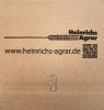 Heinrichs Agrar - Heftklammern 25 mm verzinkt 1000 Stück